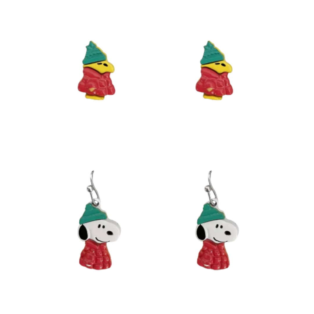 Set de Aros Snoopy y Woodstock