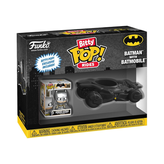 Bitty Pop Ride: Batman Blindado con Batmobile (DC Comics)
