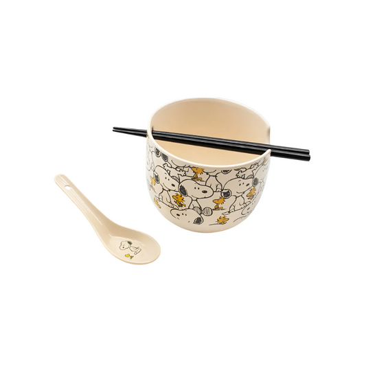 Bowl Ramen Noodle Snoopy