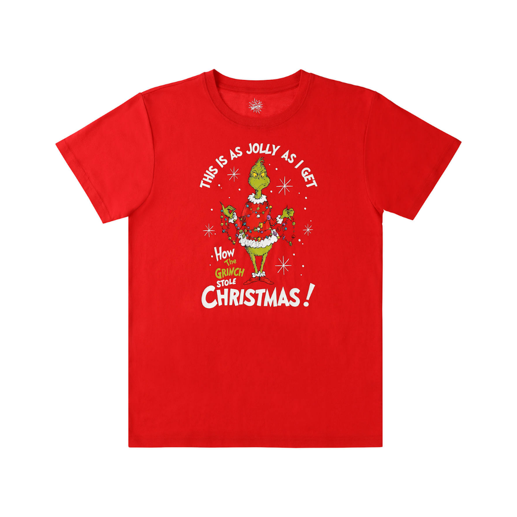Polera Navideña The Grinch “This Is As Jolly As I Get”