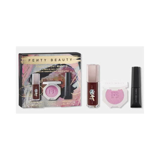Fenty Beauty by Rihanna Fenty’s Most Want’d: 3-Piece Lip, Face + Eye Kit