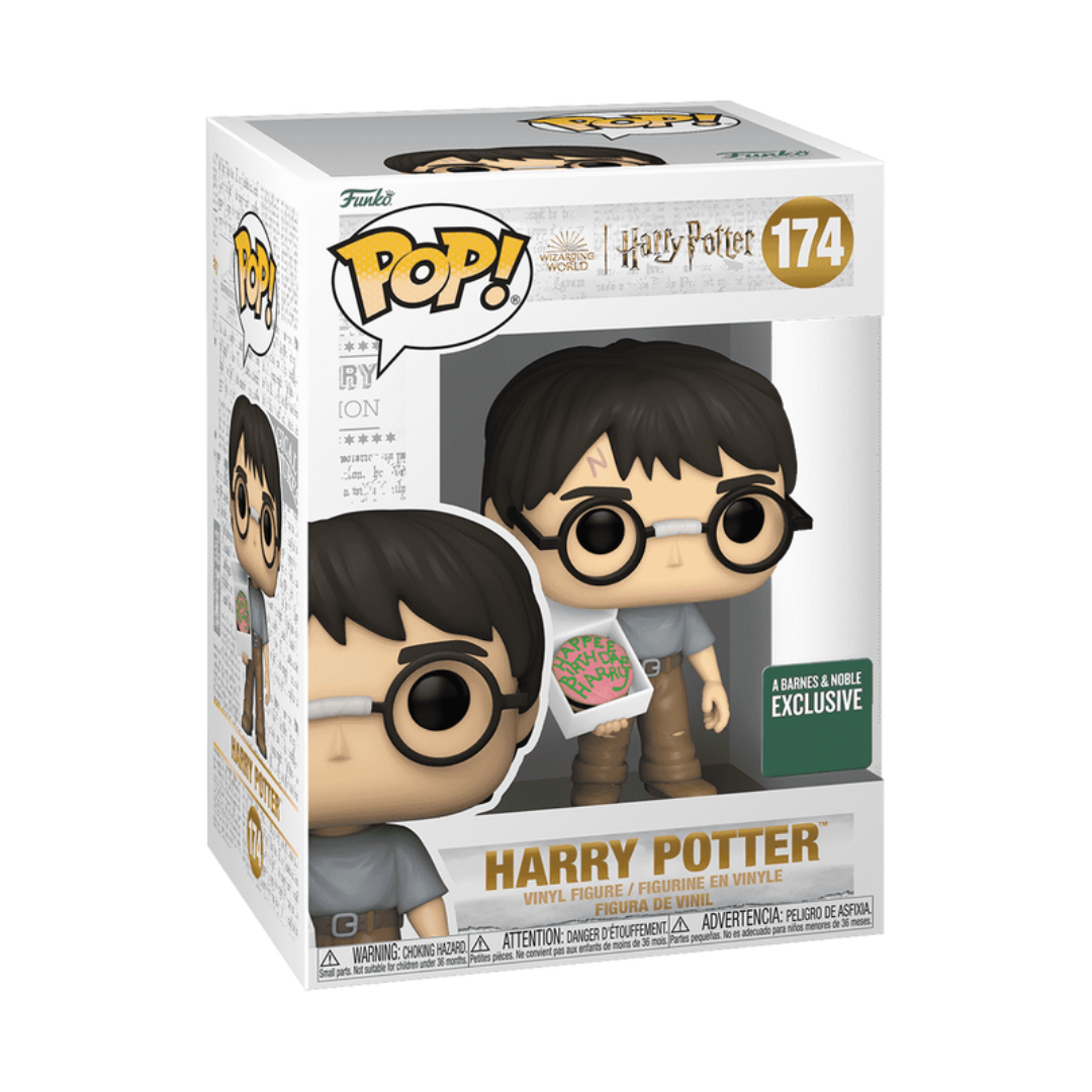 Figura Funko POP! Harry con Pastel de Cumpleaños (#174) - Harry Potter