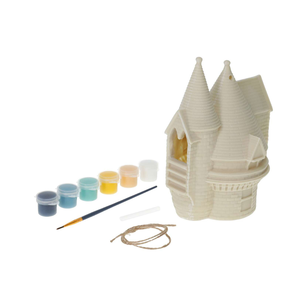 Harry Potter™ – Set Casita para Aves Hogwarts Owlery para Pintar