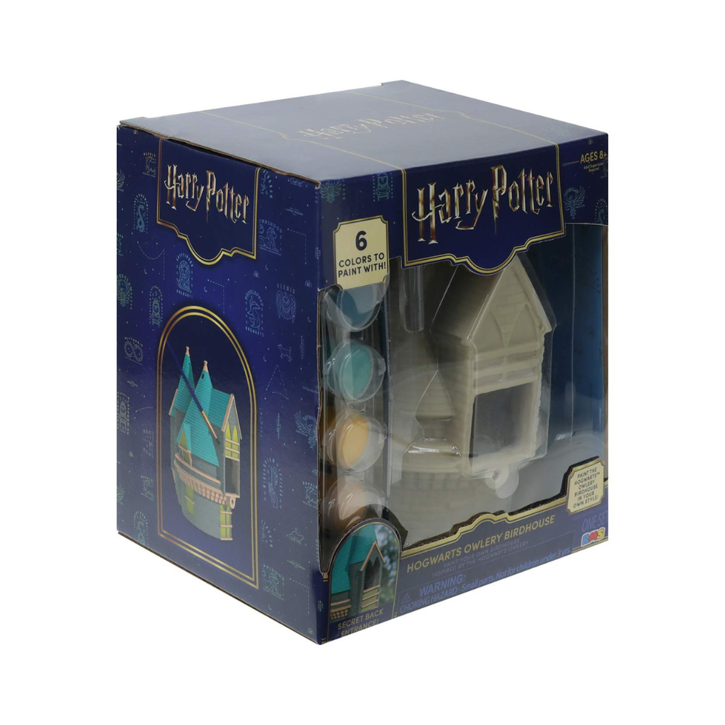 Harry Potter™ – Set Casita para Aves Hogwarts Owlery para Pintar