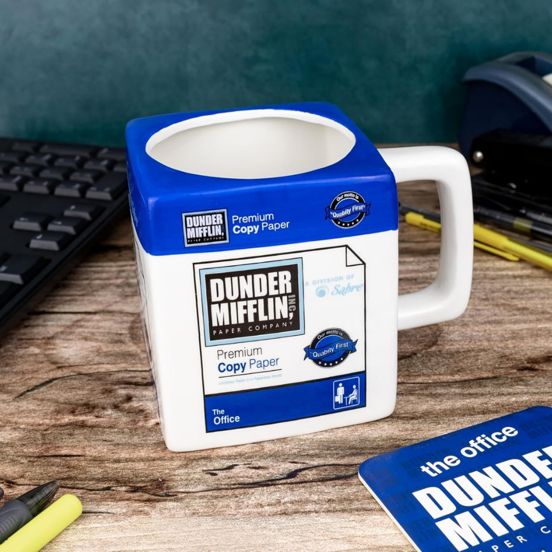 Taza Dunder Mifflin 3D The Office