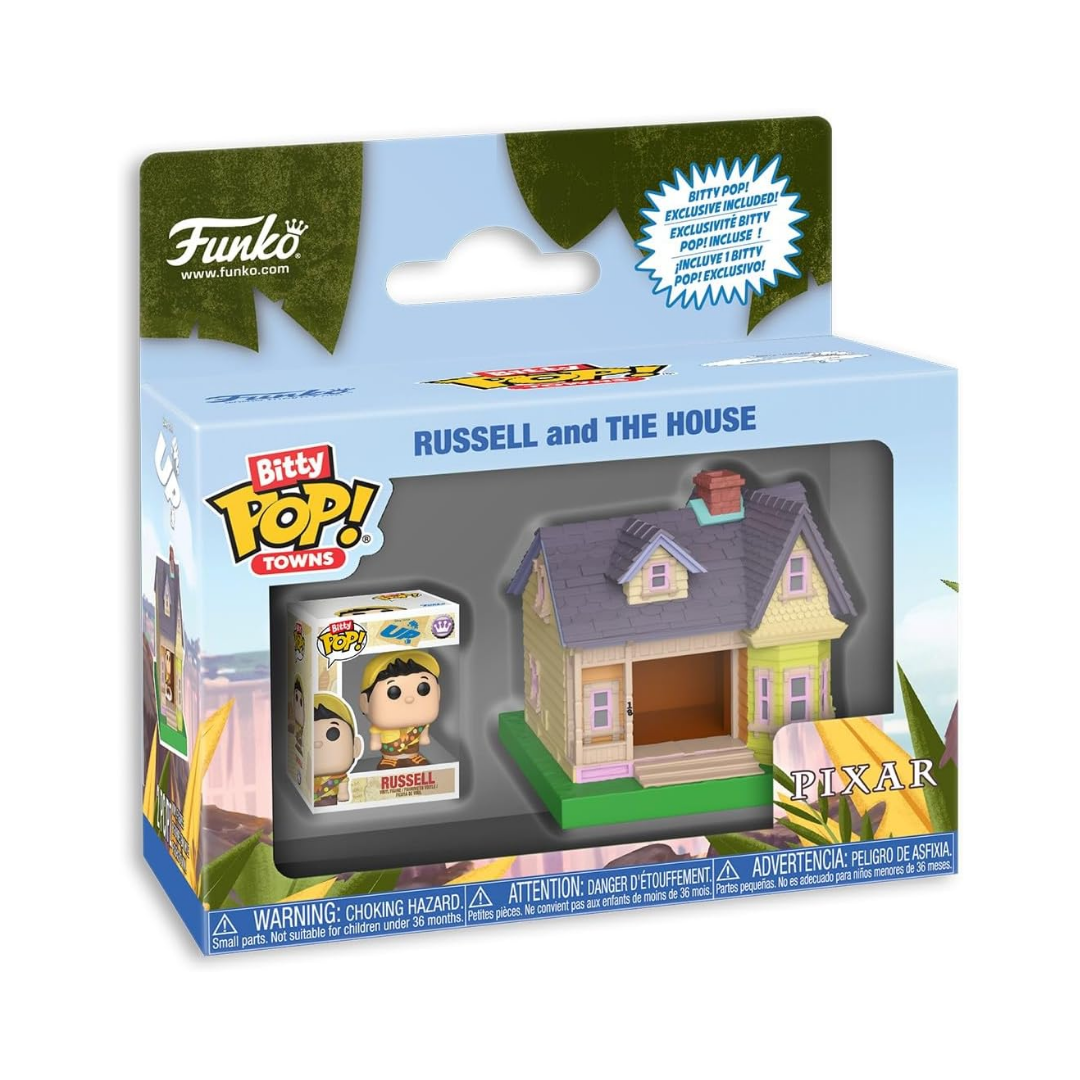 Bitty Pop Towns: Russell & La Casa (Disney Pixar UP)