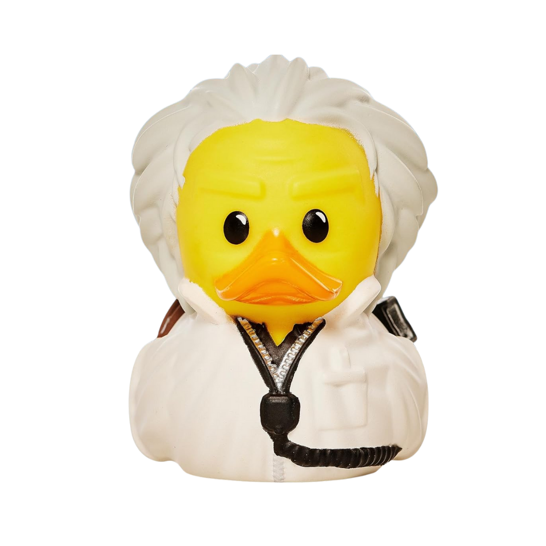 Patito Coleccionable Doc Brown - Back to the Future