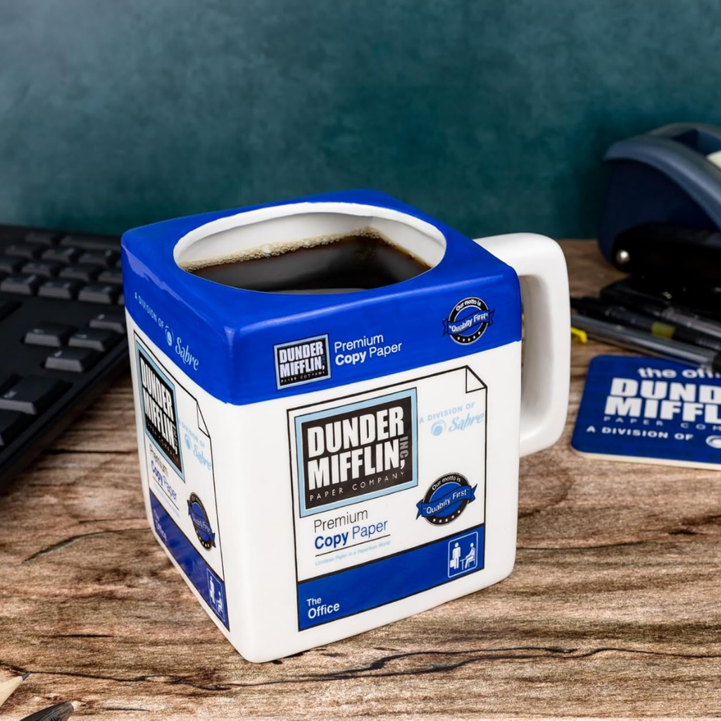 Taza Dunder Mifflin 3D The Office