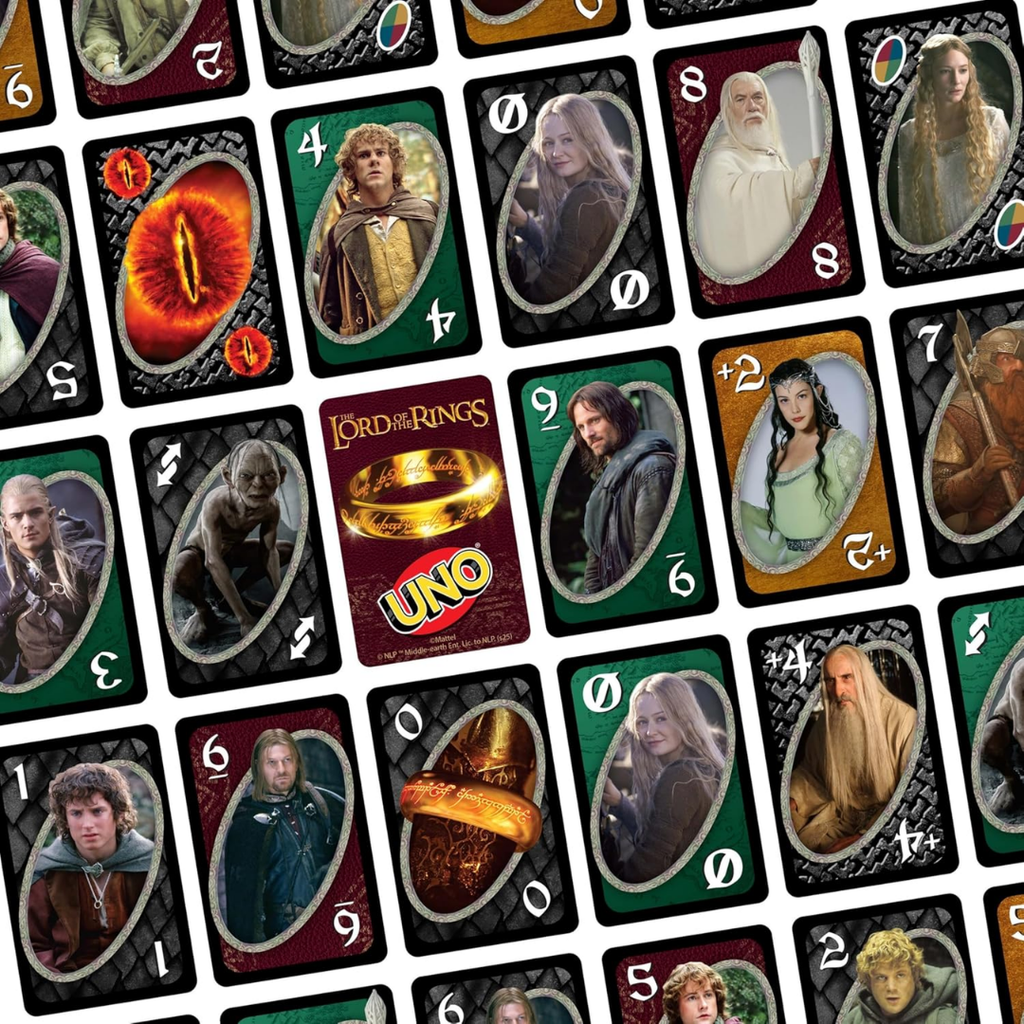 Juego de Cartas UNO - El Señor de los Anillos