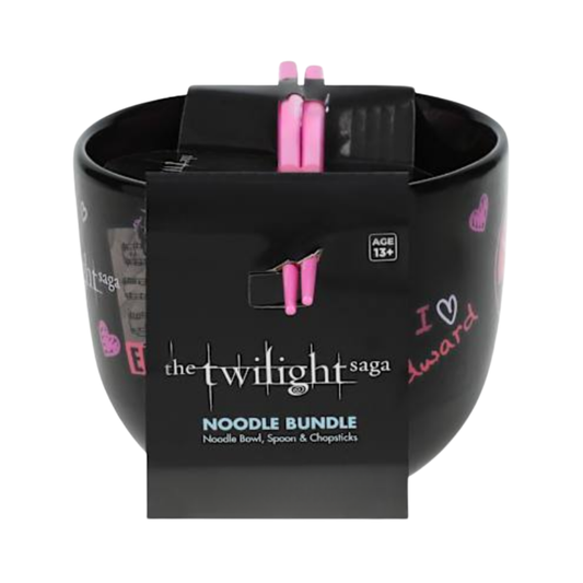 Set Bowl + Palillos + Cuchara Team Edward Twilight