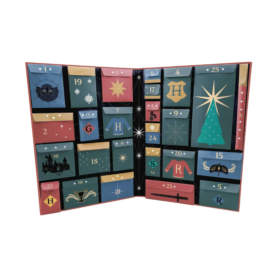 Calendario Adviento Oficial Harry Potter: Sorpresas de Temporada (Edición Suéteres Festivos)