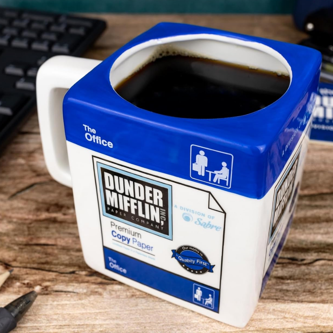 Taza Dunder Mifflin 3D The Office