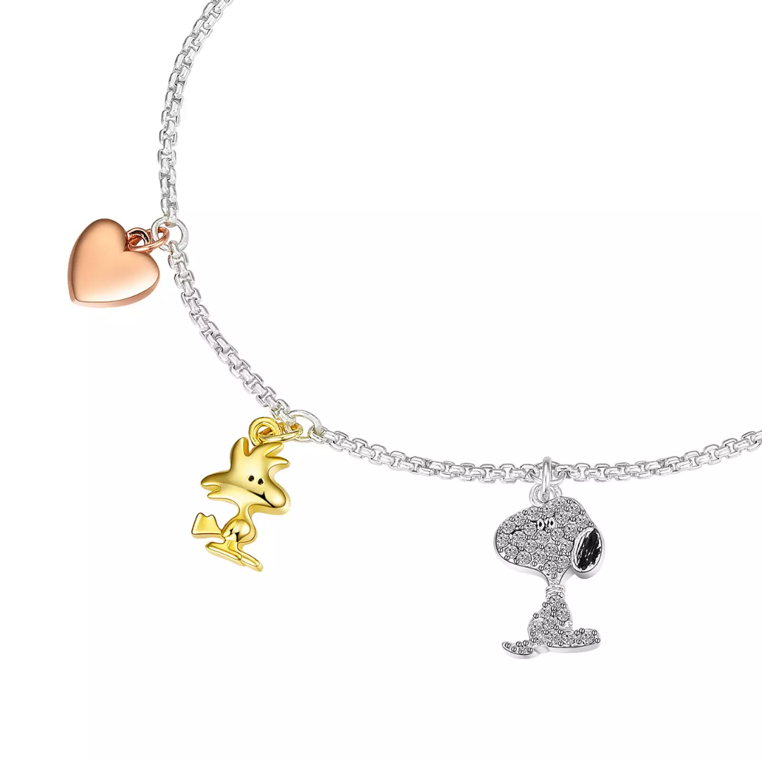 Pulsera "Friends" Snoopy y Woodstock