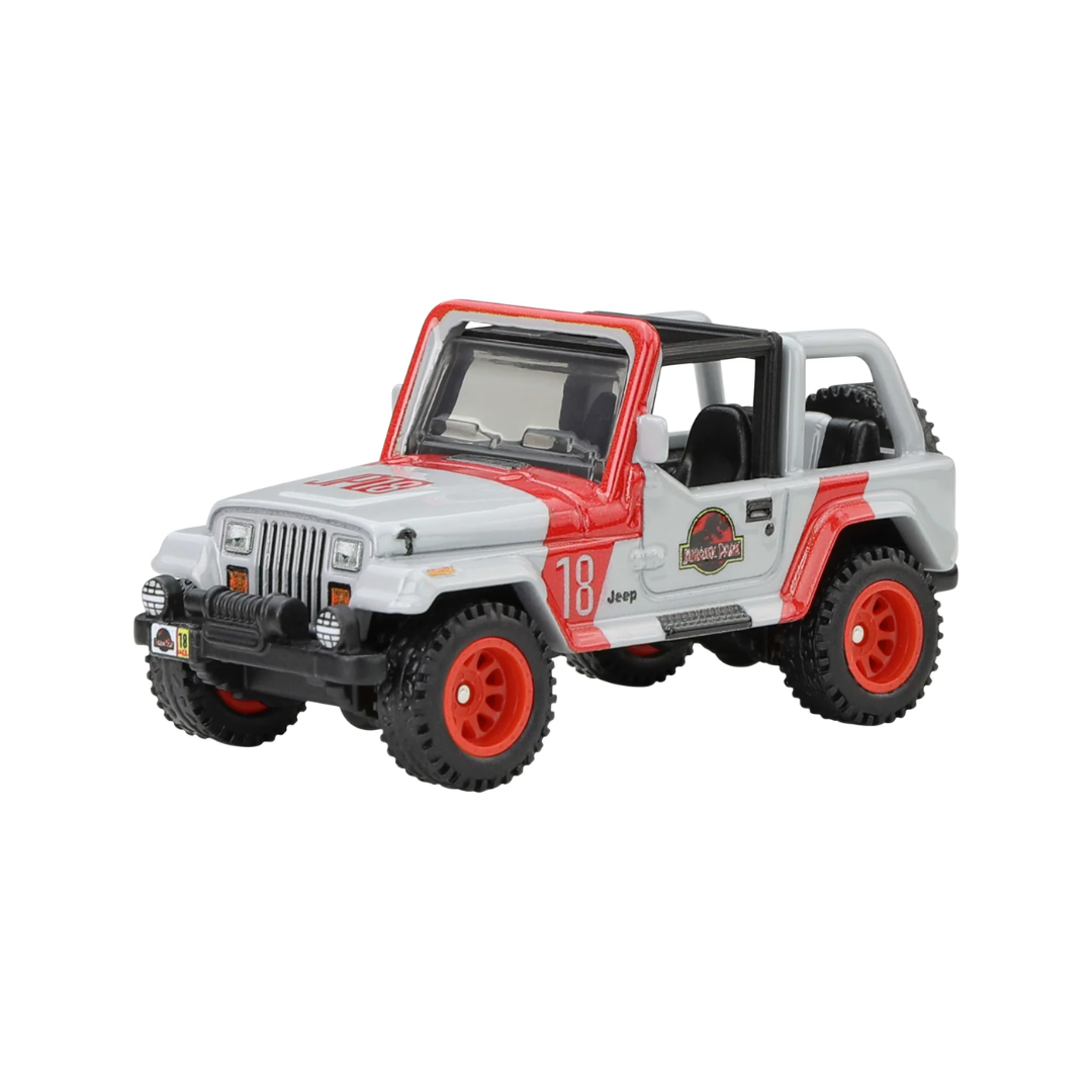 Hot Wheels Premium Pop Culture ’92 Jeep Wrangler Sahara Jurassic Park