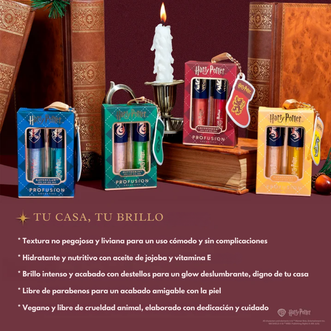 Set de Lip Oil Harry Potter – Gryffindor