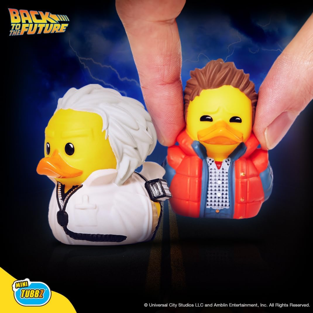 Patito Coleccionable Doc Brown - Back to the Future