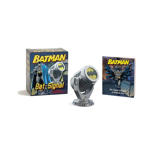 Batman – Mini Bat-Signal Luminoso (RP Minis) con Libro Ilustrado