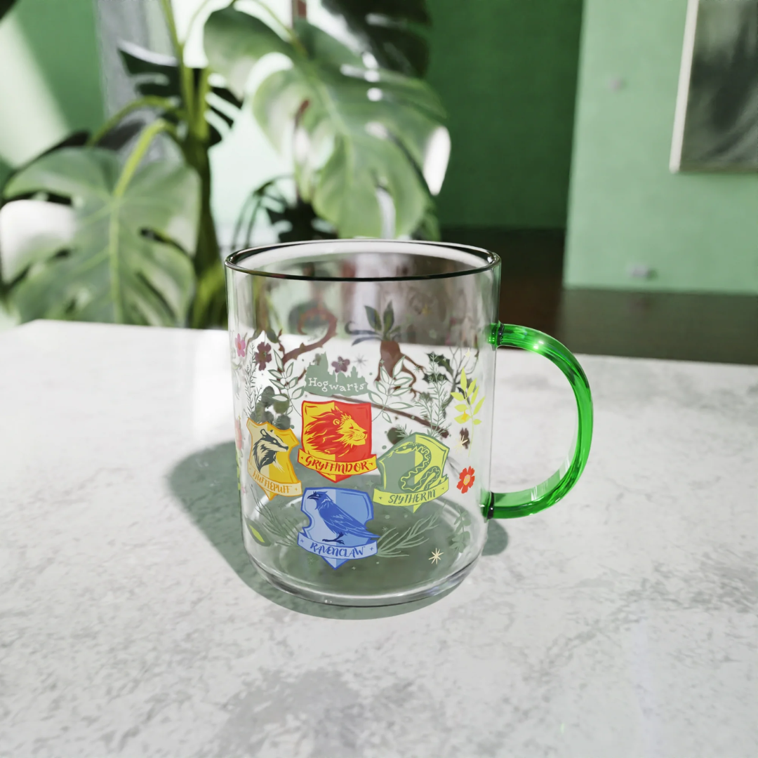 Taza de Vidrio Harry Potter