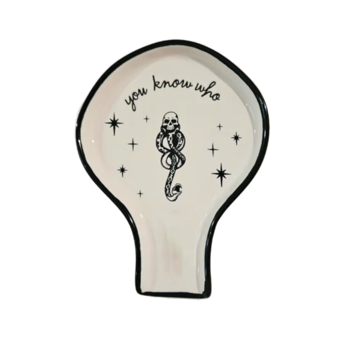 Rae Dunn x Harry Potter – Posa Cuchara “You Know Who”