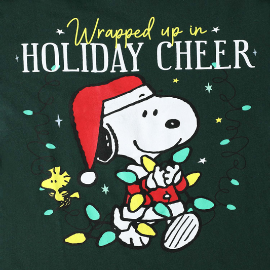 Polera "Wrapped up in Holiday Cheer" Snoopy