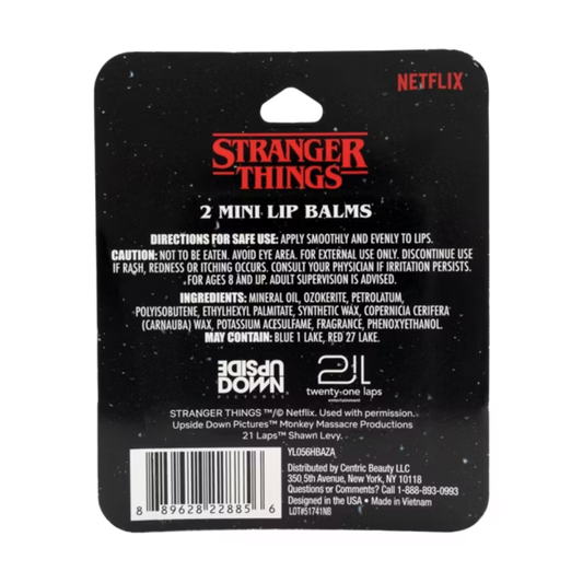 Set de Lip Balm Stranger Things