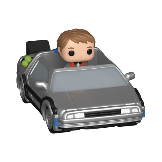 Bitty Pop Ride: Marty McFly con Máquina del Tiempo – Regreso al Futuro