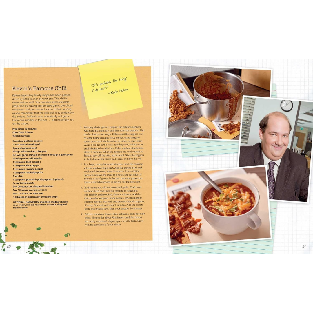 Libro de Cocina Oficial The Office: The Official Cookbook and Party Planning Guide