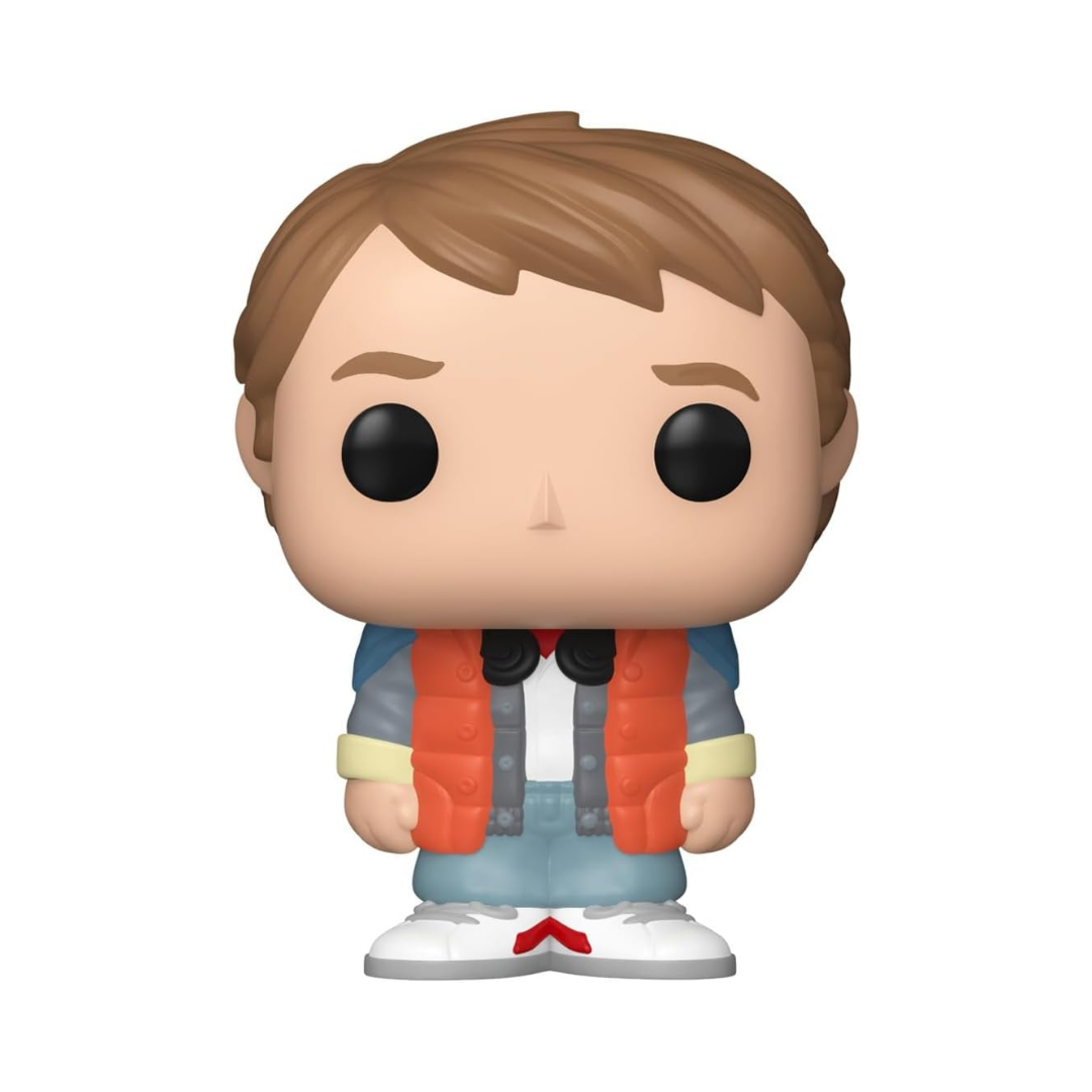 Bitty Pop Ride: Marty McFly con Máquina del Tiempo – Regreso al Futuro