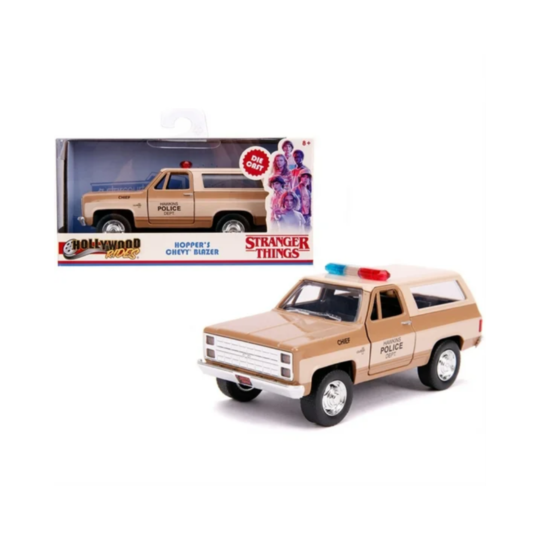 Stranger Things – Chevrolet Blazer de Hopper 1:32 (Jada Hollywood Rides)