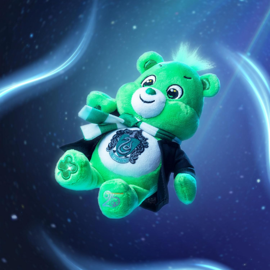 Peluche Harry Potter x Care Bears - Slytherin