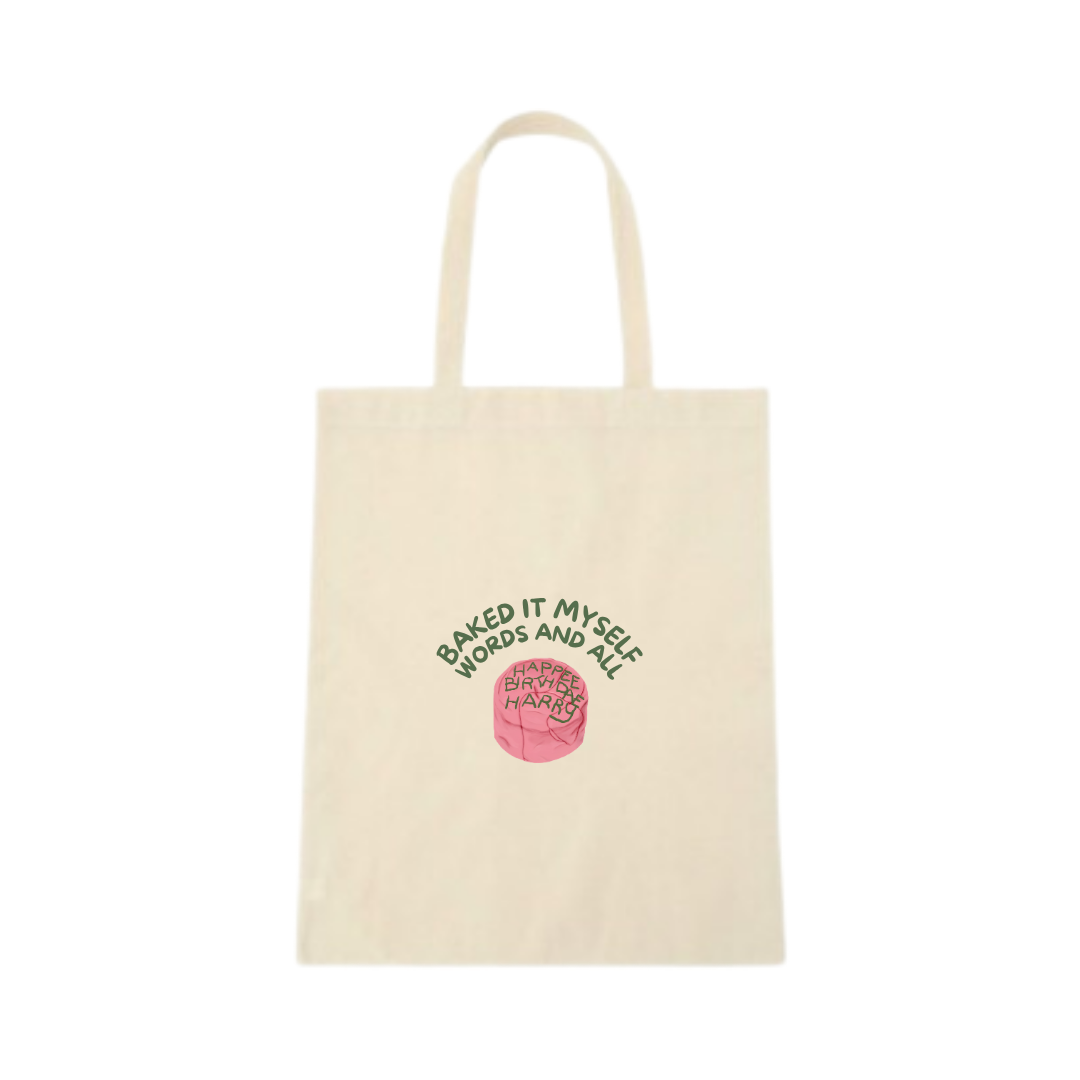 Tote Bag Pastel Happee Birthdae Harry