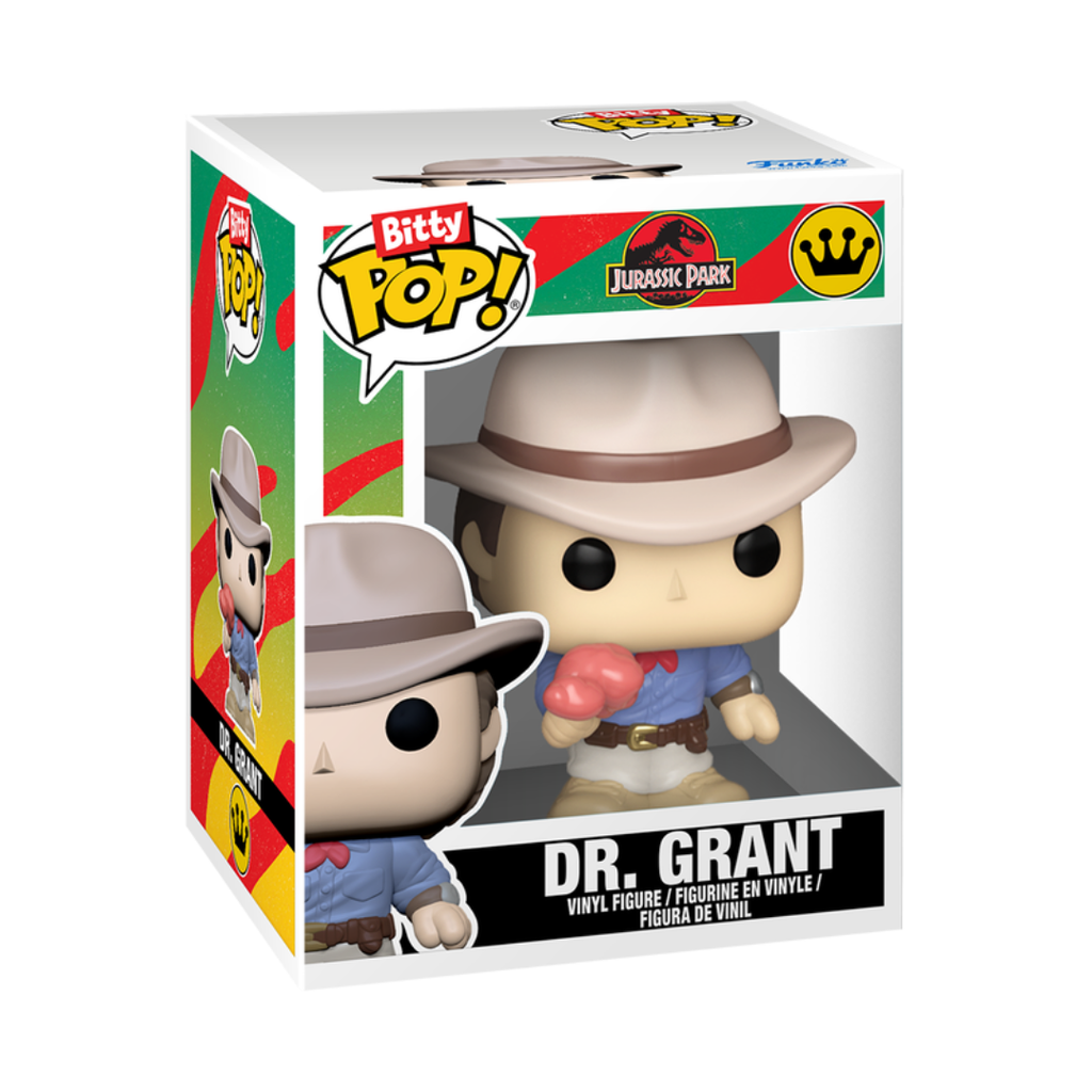 Bitty Pop Rides: Dr. Alan Grant y Jurassic SUV