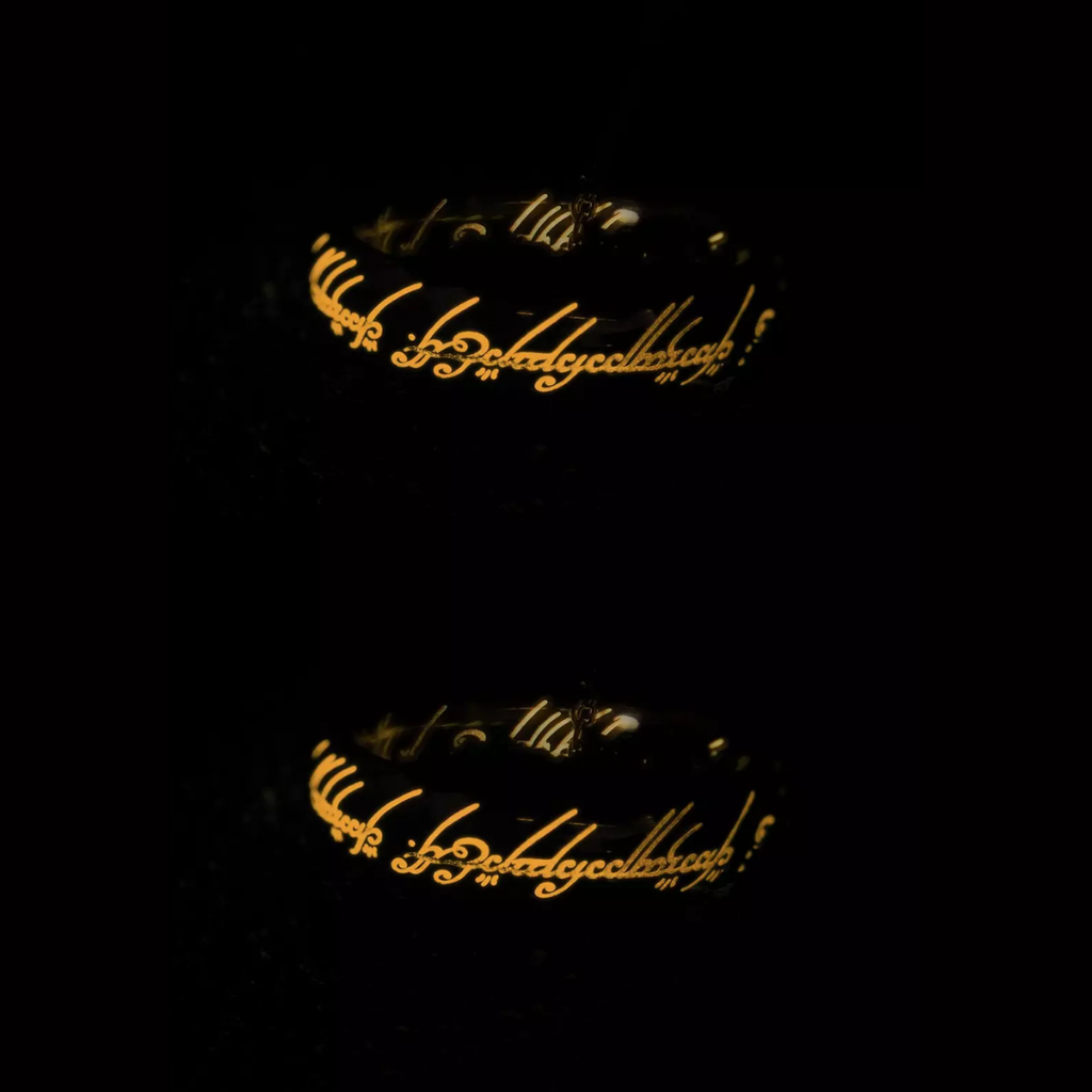 The Lord of the Rings – Set de Collares Best Friends “One Ring” (Brilla en la Oscuridad)