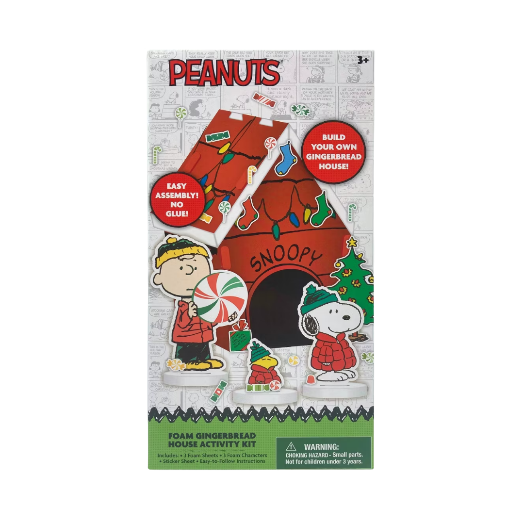 Casita Navideña Snoopy (Kit de Actividades)