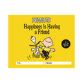 Peanuts: La Felicidad es Tener un Amigo – Libro para Rellenar (Tapa dura)