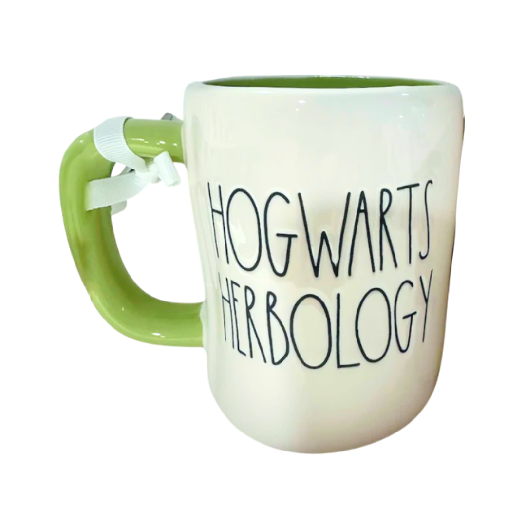 Rae Dunn x Harry Potter – Taza “Wizard School Herbology” (Mandrágoras)