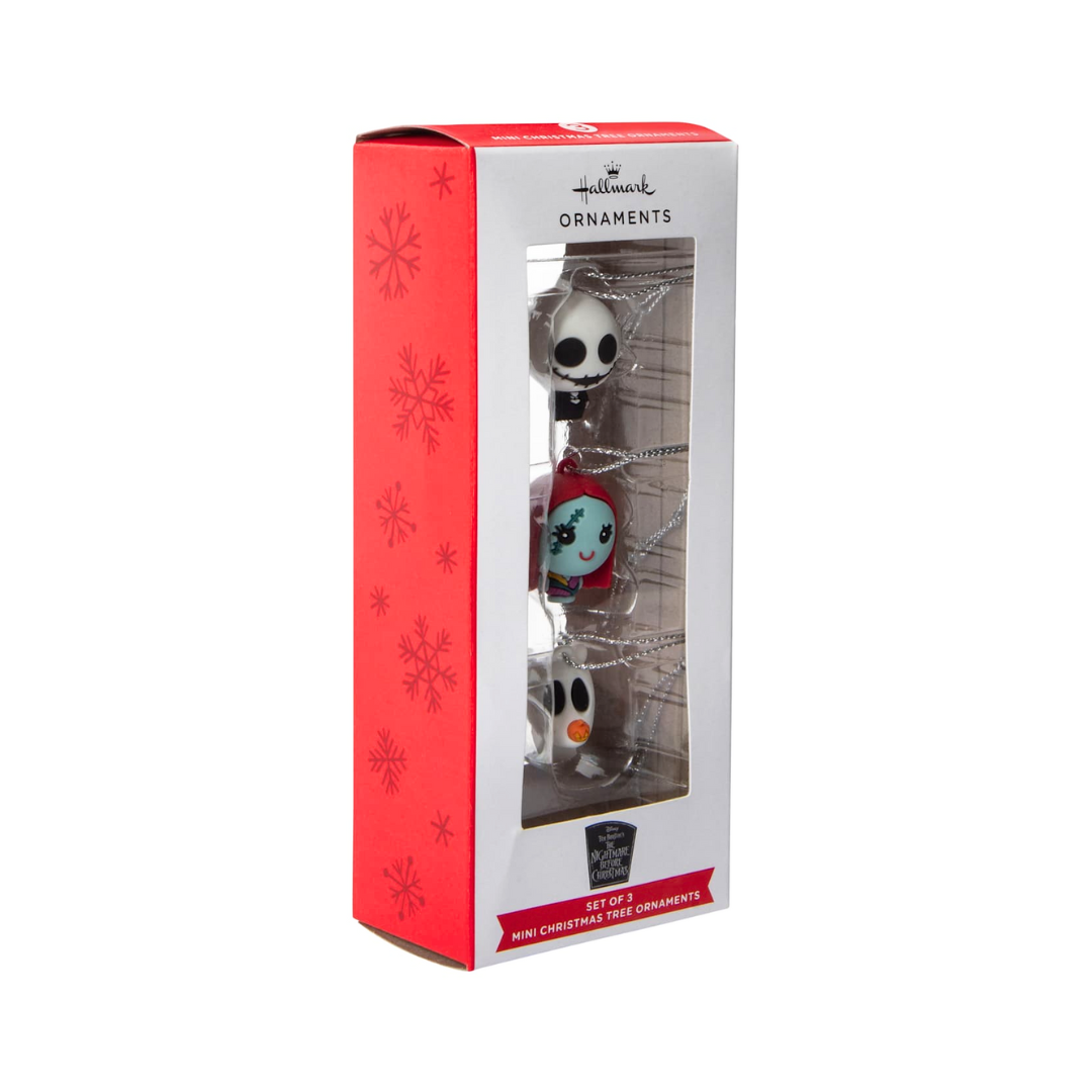 Adornos mini de Navidad Hallmark The Nightmare Before Christmas