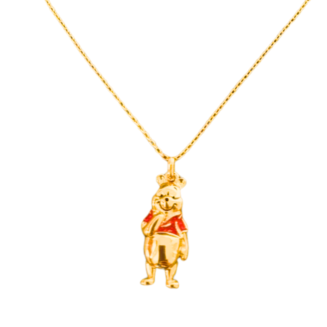 Collar Plata de Winnie the Pooh