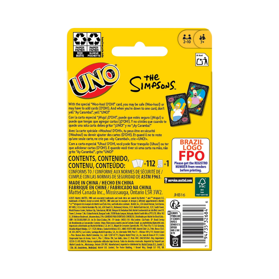 UNO Los Simpson – Edición Especial
