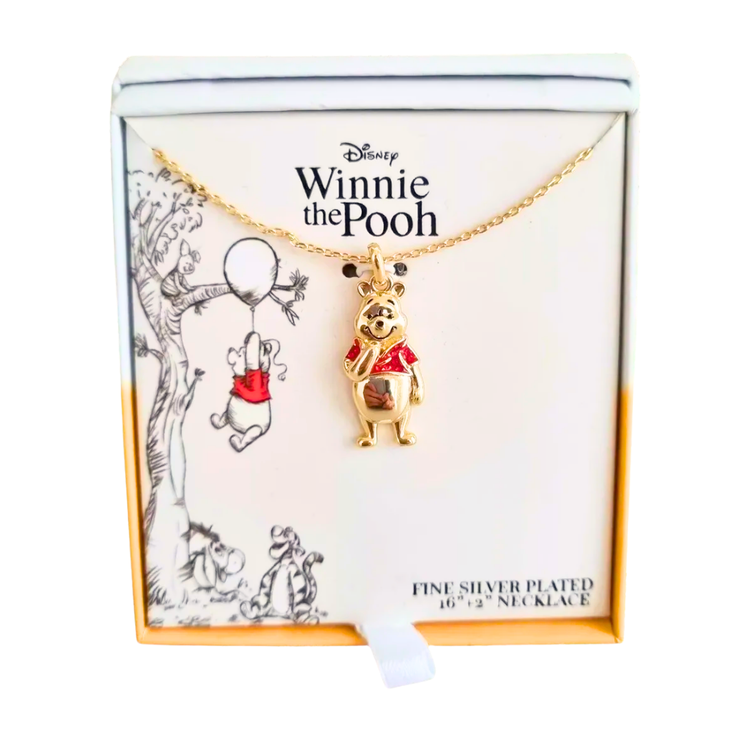 Collar Plata de Winnie the Pooh