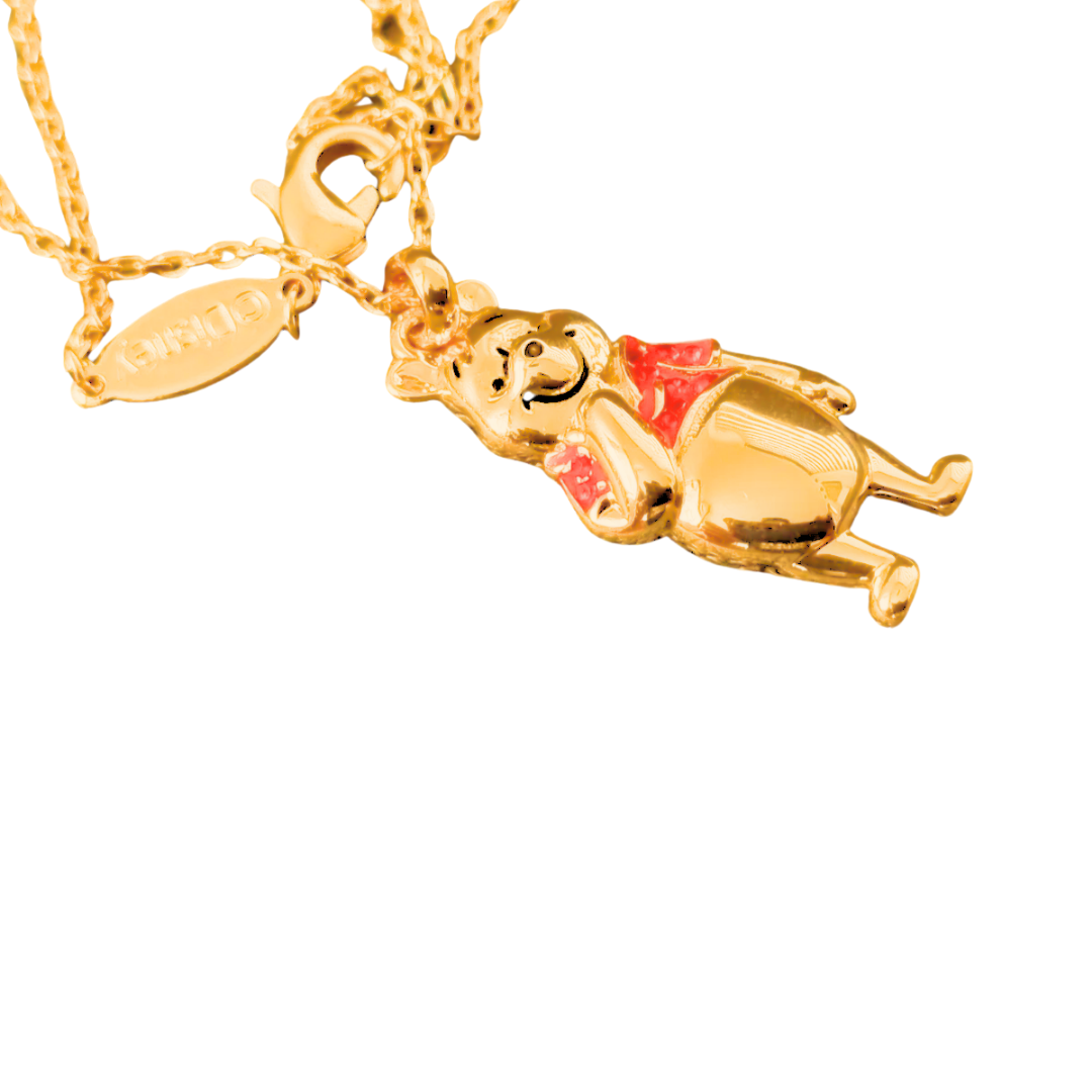 Collar Plata de Winnie the Pooh