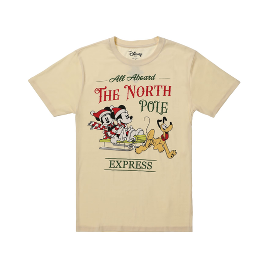 Polera Disney Mickey & Minnie “North Pole Express”