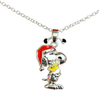 Collar Snoopy & Woodstock Navidad — Peanuts