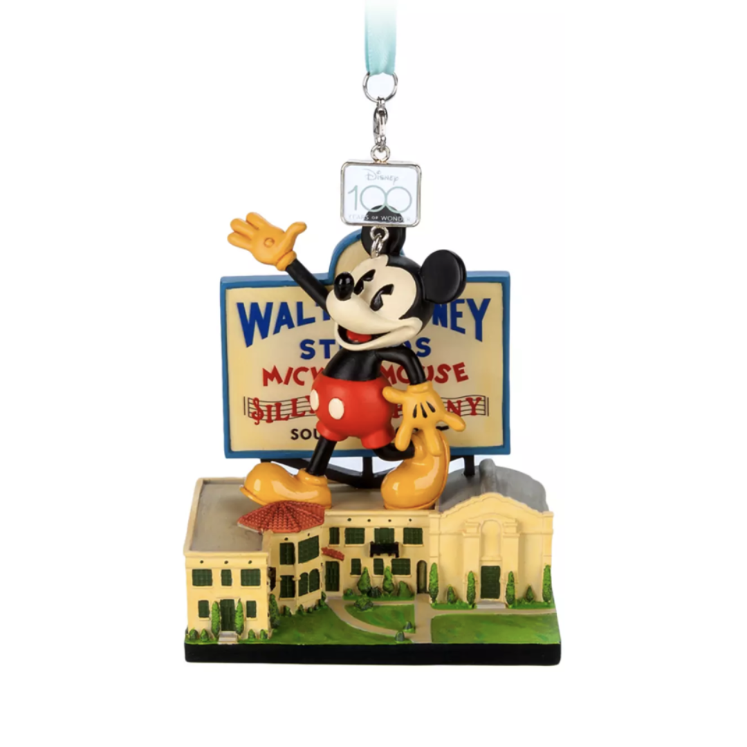 Adorno Navideño Mickey Mouse Hyperion Studios - Disney100