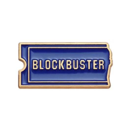 Pin Blockbuster - Diseño Retro