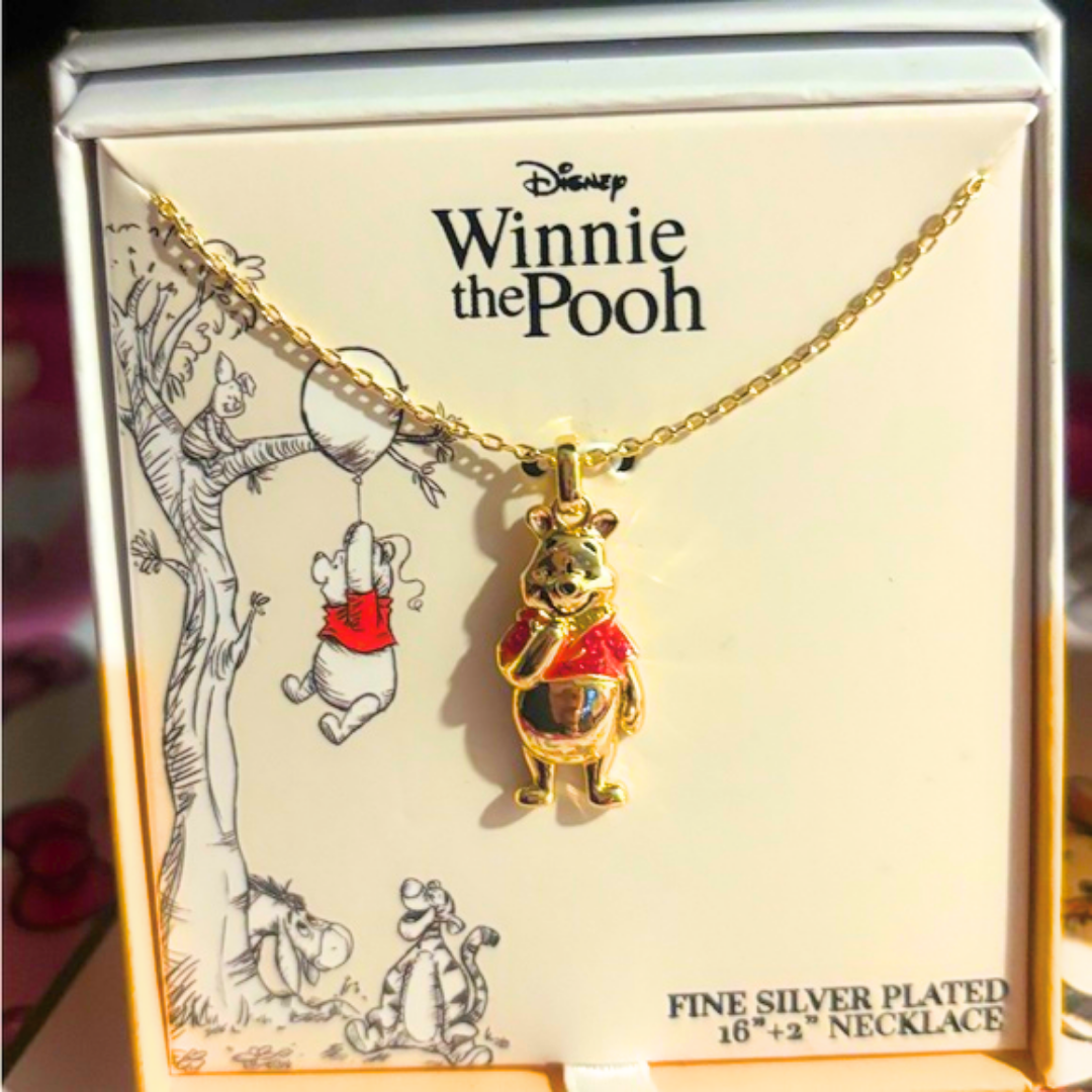 Collar Plata de Winnie the Pooh