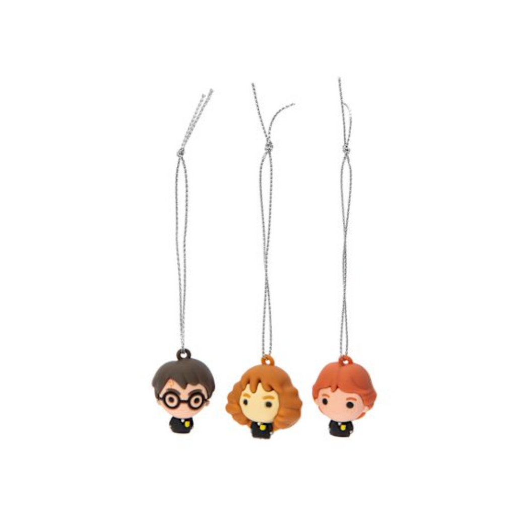 Set de 3 Adornos Miniatura Harry Potter — Hallmark