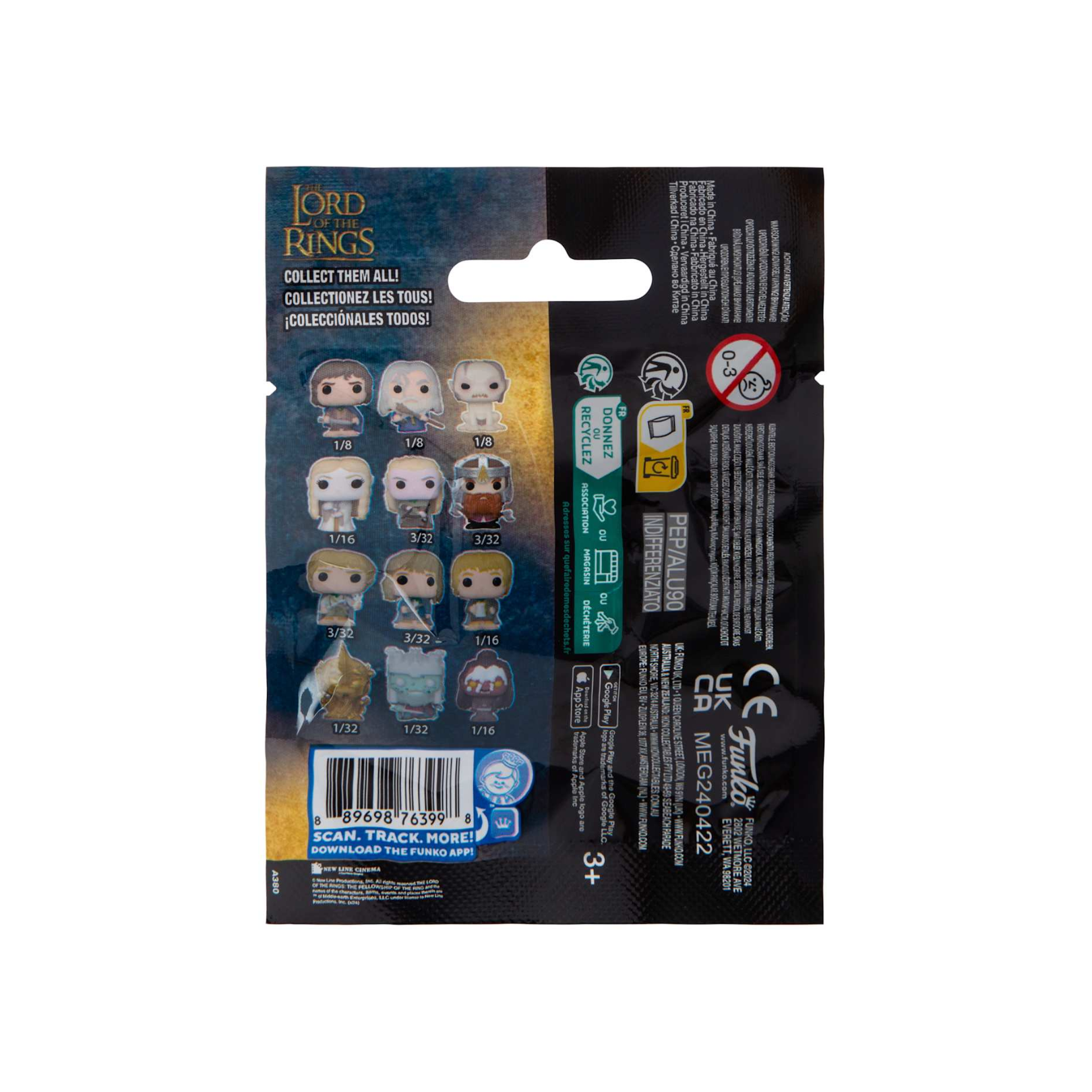 Bitty Pop El Señor de los Anillos (Mystery Bag)
