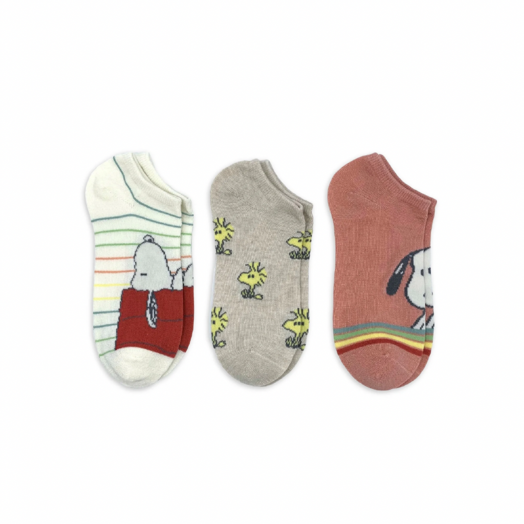 Pack 3 Calcetines Peanuts Snoopy