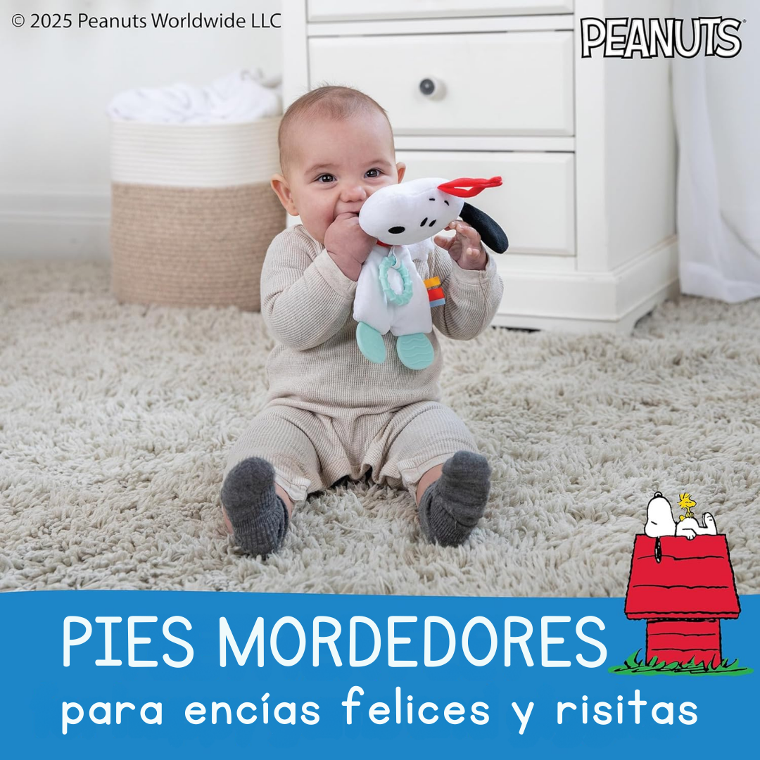 Manta Sensorial Snoopy para bebés